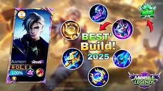 Aamon Montage: Season 35 BEST BUILD! | NEW YEAR 2025 | MLBB | Aamon