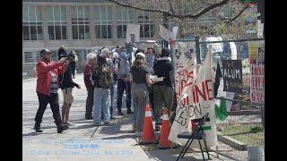 Pro-Palestine Protest at U of T, King's College Circle, May 4 2024