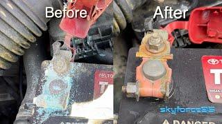 How to Clean your Car's Battery Terminals of Corrosion