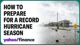 NOAA predicts record hurricane season: Tips to prepare