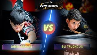 JAMES ARANAS VS. BUI TRUONG AN | PERI 9-BALL OPEN 2023 #billiards #nineball #9ballpool