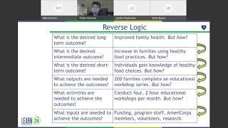 Logic Model Workshop  06-21-2021