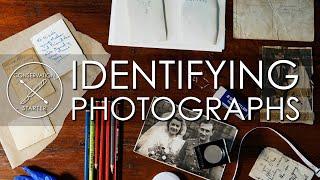 How to Identify Your Family Photographs || How to care for your Family Photographs Part 2 ||