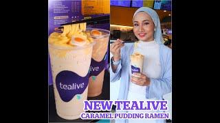 Caramel Pudding Ramen by Tealive