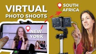 VIRTUAL PHOTO SHOOT |  How it works! | Behind the Scenes of a Remote Shoot