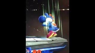 [SSB4] Yoshi Down B Glitch