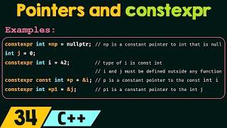 Pointers and constexpr in C++