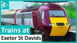 Trains at Exeter St Davids (GWML) 29/04/2022