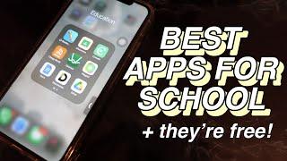 THE BEST APPS FOR SCHOOL! apps every student needs to succeed in school 2020