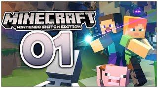 MINECRAFT: SWITCH EDITION Part 1: CRAFTEN für ZUHAUSE & UNTERWEGS