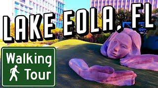 Lake Eola Park Orlando | Walking Tour