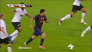 Lionel Messi vs Manchester United (Friendly) 2012-13 English Commentary