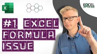 The #1 Excel formula issue - Data structure | Excel Off The Grid