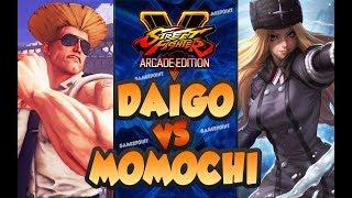 DAIGO UMEHARA vs MOMOCHI - Guile vs Kolin - Street Fighter V Arcade Edition