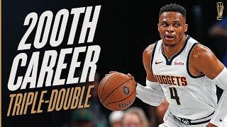 Russell Westbrook Makes NBA History With 200th Career Triple-Double  | November 19, 2024