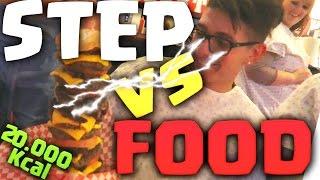 ST3P VS FOOD - IL PANINO CON 8 HAMBURGER, 2O.OOO Kcal!! GUINNESS WORLD RECORD!! w/MATES