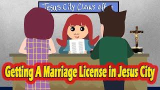 Getting A Marriage License in Jesus City (Kim Davis Parody)