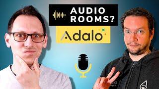 How can I add  Clubhouse-like audio rooms to my Adalo mobile app? Interview with Thomas Schranz