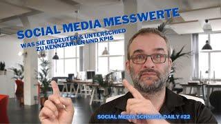Social Media Messwerte: Was ist das? Metriken? Was sagen sie aus? - Social Media Schnack Daily #22