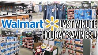 WALMART TOP LAST MINUTE HOLIDAY SAVINGS & DEALS SHOP WITH ME! 2024