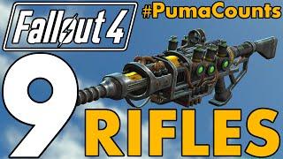 Top 9 Ballistic and Energy Rifles in Fallout 4 #PumaCounts