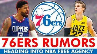 76ers Rumors BEFORE NBA Free Agency On A Lauri Markkanen TRADE, NEW Paul George UPDATE, KCP Interest