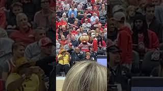 Brutus at Ohio State 2024 #collegebasketball game Youngstown State #ohiostate