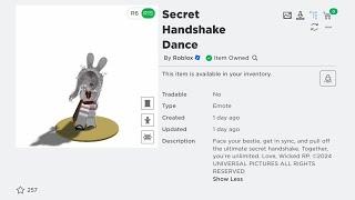 Roblox created a unique emote that you can interact with