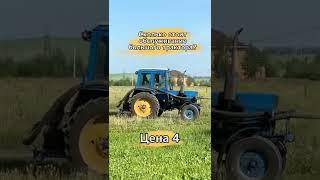 В чем разница: Большой трактор и мини-трактор МТ-110? #сравнение #агромаш #трактор #минитрактор