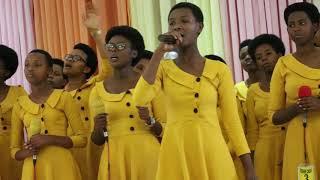 Vestina na Dorcas:Reba uko Goshen Choir baririmbye ya Chorus mukunda "Hallelua ya NEW Melody"