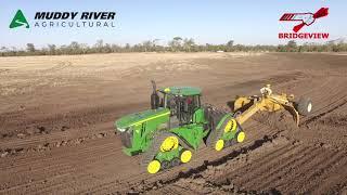 BridgeView 1850 Pulldozer for Melon Holes, assist with Contour Banks, Soil Levelling and Drainage