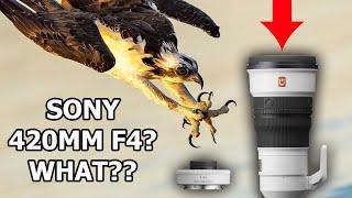 Sony 420MM F4? What???? 300mm 2.8 + 1.4 Tele - Beautiful Combo for bird and wildlife photography.