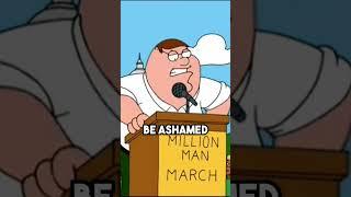 Peter Griffin Ruins Black Pride March with Racist Speech | Family Guy Chaos