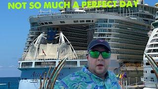 NOT SO MUCH A PERFECT DAY AT COCO CAY! | FINAL day on ALLURE OF THE SEA| ROYAL CARIBBEAN CRUSIE 2024