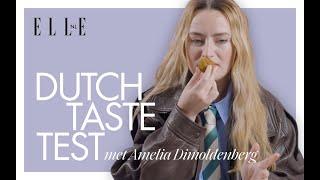 Amelia Dimoldenberg probeert Nederlandse snacks in 'Dutch Taste Test'