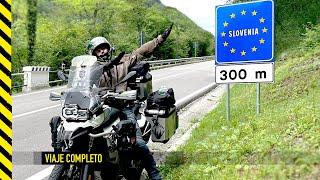  ESLOVENIA en MOTO  Viaje Completo - Documental en español. Ruta ALPINA. Viajar con Moto Trail