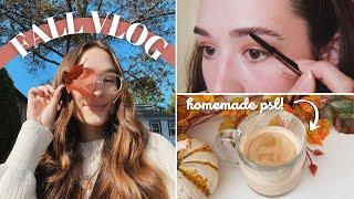 VLOG: Everyday Eye Look, DIY Pumpkin Spice Latte, & A Fun Fall Day!