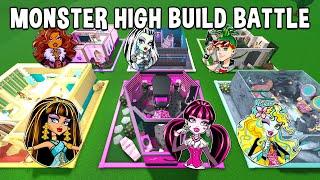 MEGA Monster High Bedroom Build-Off CHALLENGE!