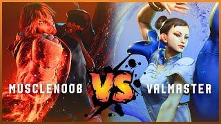 Musclenoob (Ken) vs Valmaster (Chun-Li) | Street Fighter 6 | Ranked Match