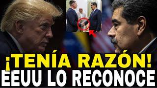 ¡TENÍA RAZÓN!  Trump - Maduro TODA la VERDAD de la Visita del Enviado de Trump a Venezuela