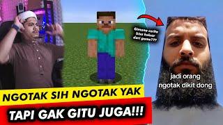 TERNYATA STEVE MINECRAFT ADA DI DUNIA NYATA Reaction Meme TikTok