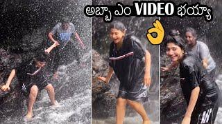 Cute Video Of Sai Pallavi Enjoying Monsoon Rains At Waterfalls | Always Filmy