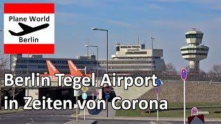 Flughafen Berlin Tegel Impressionen während des Coronavirus im März 2020