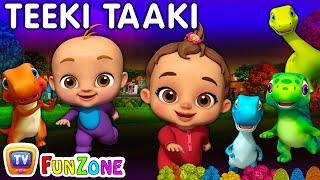 The Teeki Taaki Song | Sing & Dance Songs for Babies | ChuChu TV Funzone 3D Nursery Rhymes