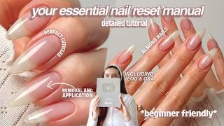 Do Your NAILS like a PRO At Home | Removal | Prep | Shaping | Flawless Application