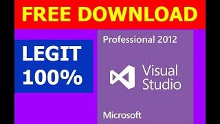 VS2012 Installer LEGIT 100% FREE DOWNLOAD