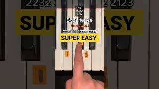 SUPER EASY PIANO SONG | Experience  #shorts #easypiano  #viral #music