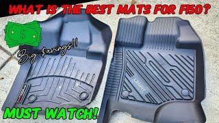 The best floor mats for your F150! Must watch  WeatherTech vs LasfitLiners all-weather floor mats