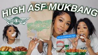 SMOKE & EAT WITH ME ! (WINGSTOP)