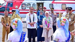 Kunjungan Kerja Presiden Jokowi dan Ibu Iriana ke Kabupaten Bone, 4 Juli 2024